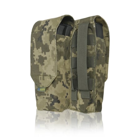 Підсумок під 2 магазина KIBORG GU Double Mag Pouch Піксель KIBORG