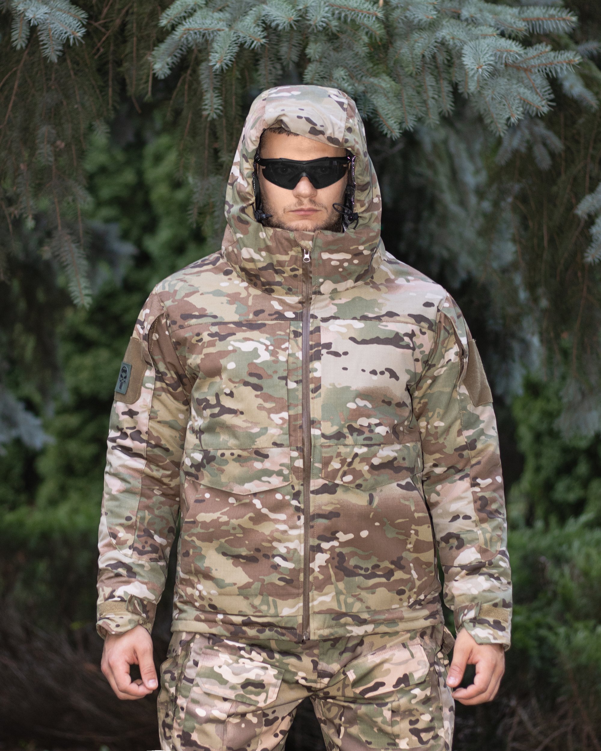 Куртка тактична зимова BEZET Штурм мультикам - Фото 5