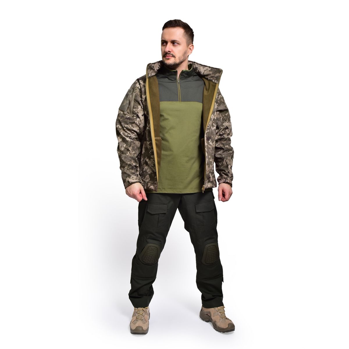 Куртка (Softshell) Shield Storm. Колір Піксель 3XL GIG MILITARY