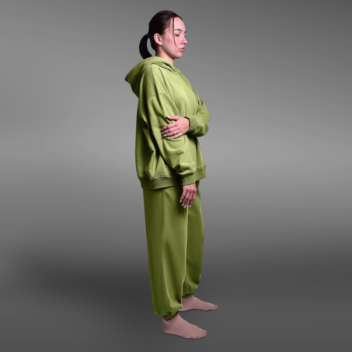 Спортивні штани жіночі. Ranger Green - Фото 3