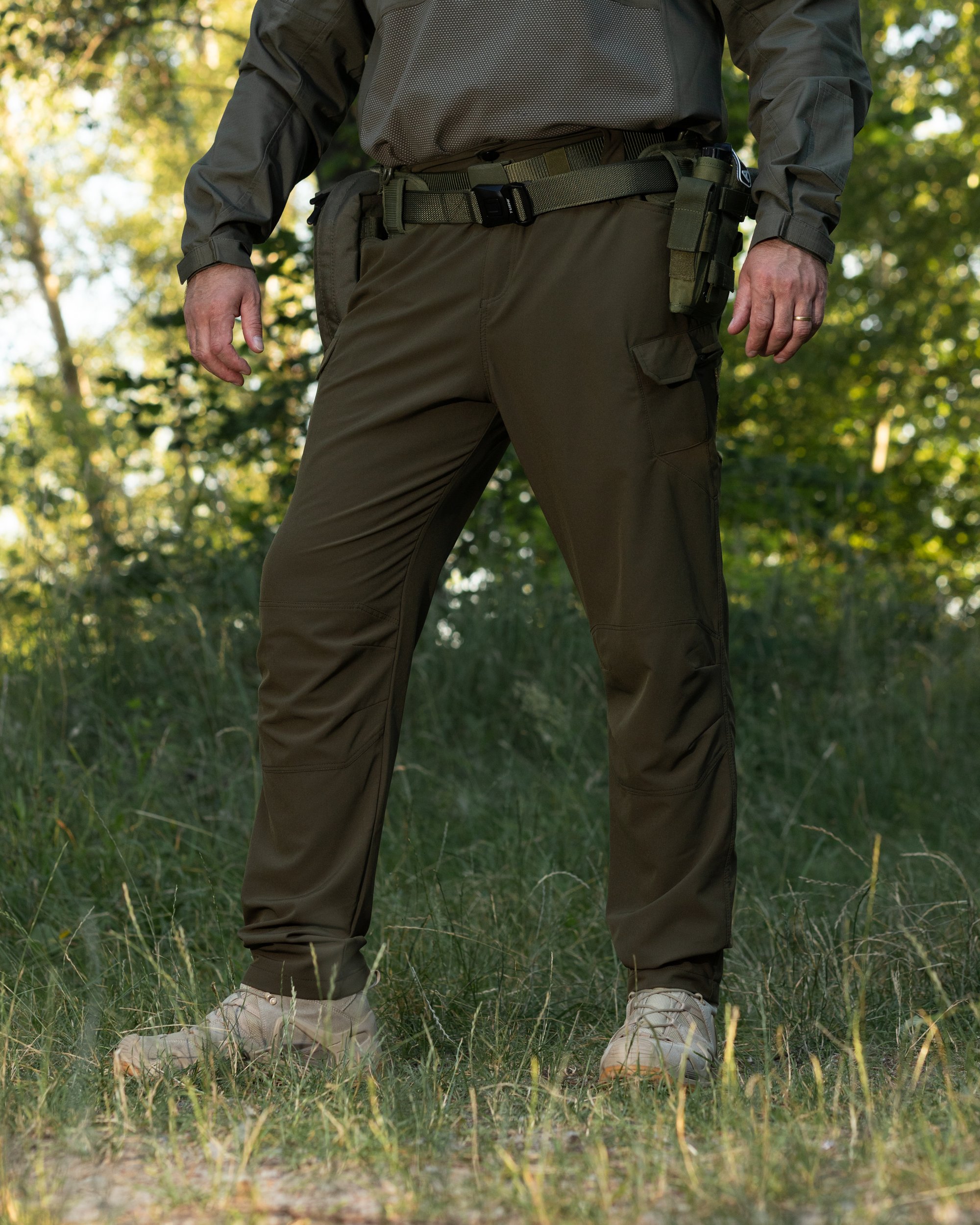 КОМПЛЕКТ (БРЮКИ КАРГО ТАКТИЧНІ BEZET БАЙРАКТАР ХАКІ, СОРОЧКА БОЙОВА BEZET FIGHT 2.0 ХАКІ) - Фото 13