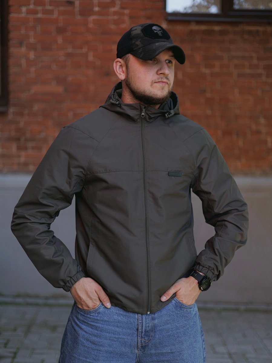 Куртка Troublemaker хакі, вітровка Shrapnel