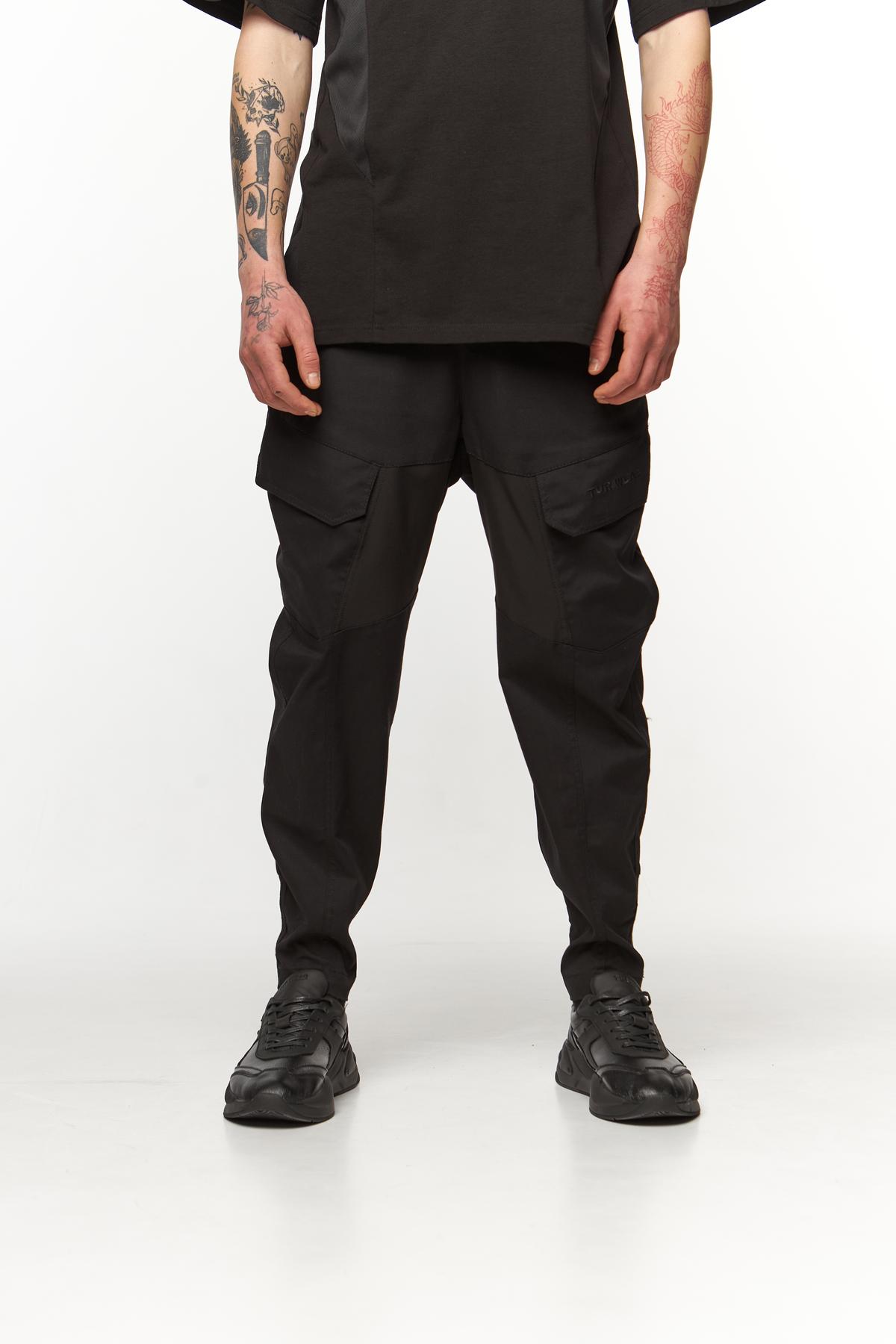 Штани карго SM-2401, чорний TURWEAR