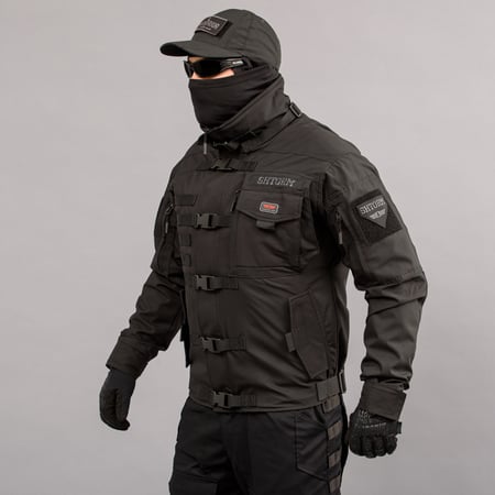 Куртка тактична "SHTORM" BLACK Armoline
