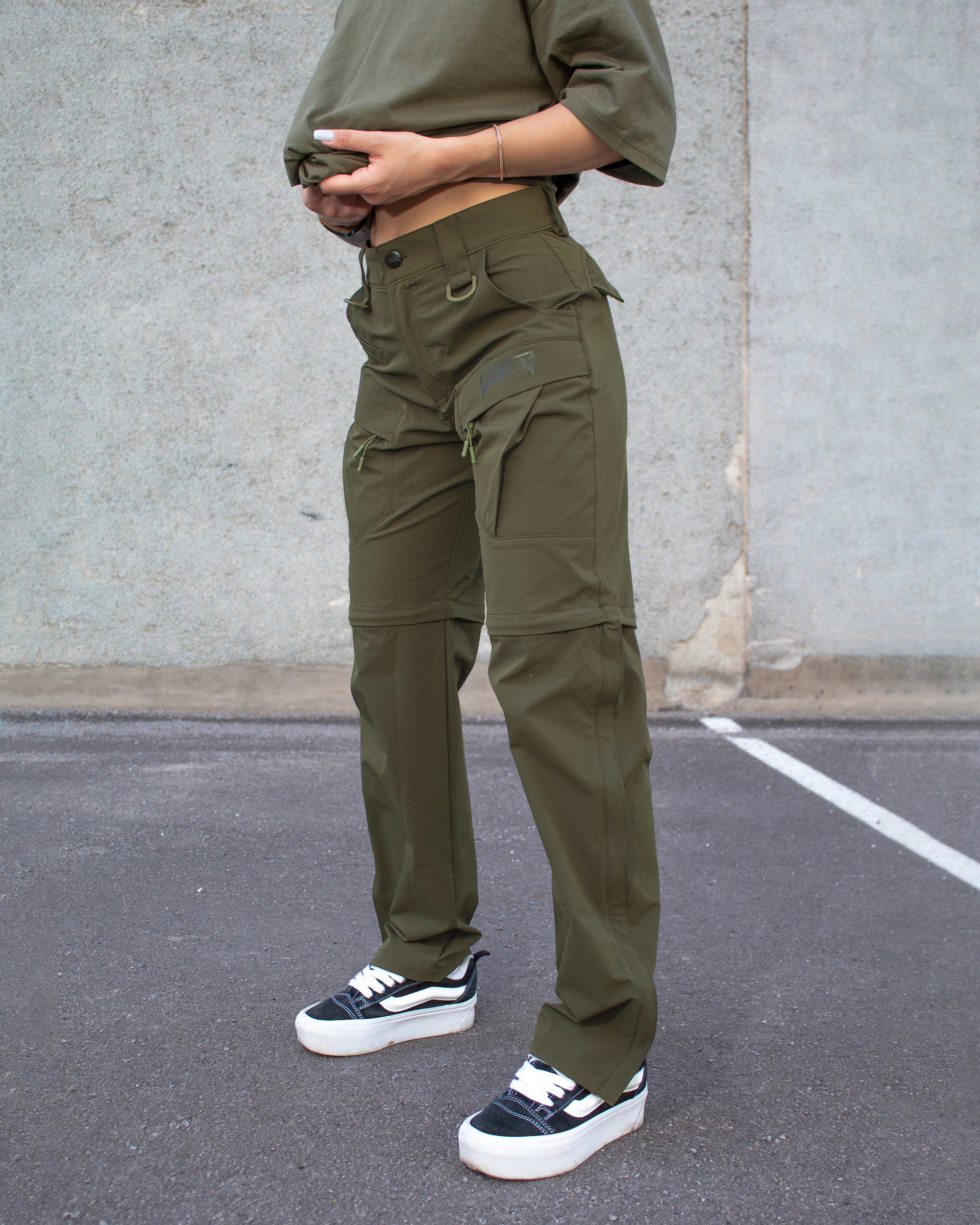 Штаны-трансформеры женские BEZET AdventurePro хаки