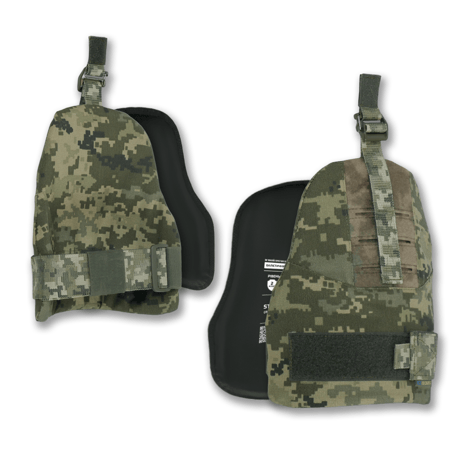 Захист плечей Kiborg з балістичним захистом 2 клас Militex Піксель KIBORG