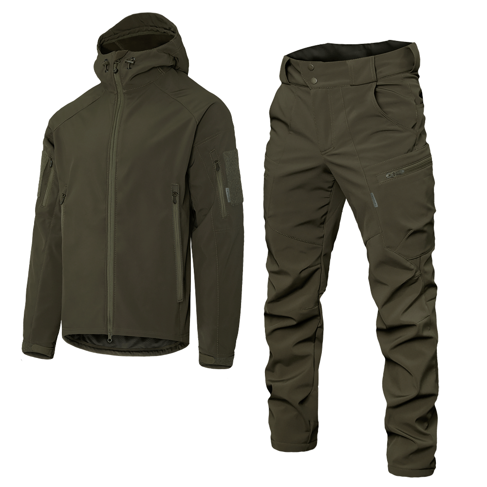 Костюм Camotec Stalker SoftShell олива KOMBAT