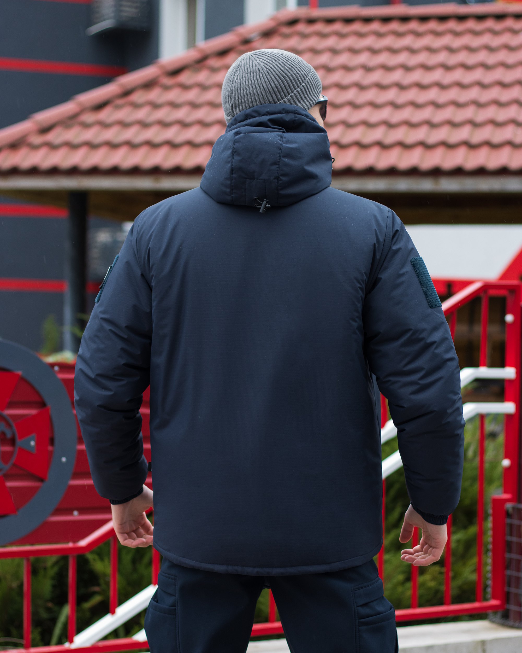 Куртка тактична зимова BEZET Rescuer синій - Фото 9