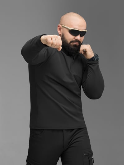 Кофта BEZET Active чорний - Фото 7