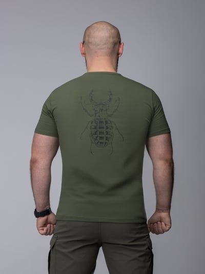 Футболка BEZET Scarab Ops хакі - Фото 6