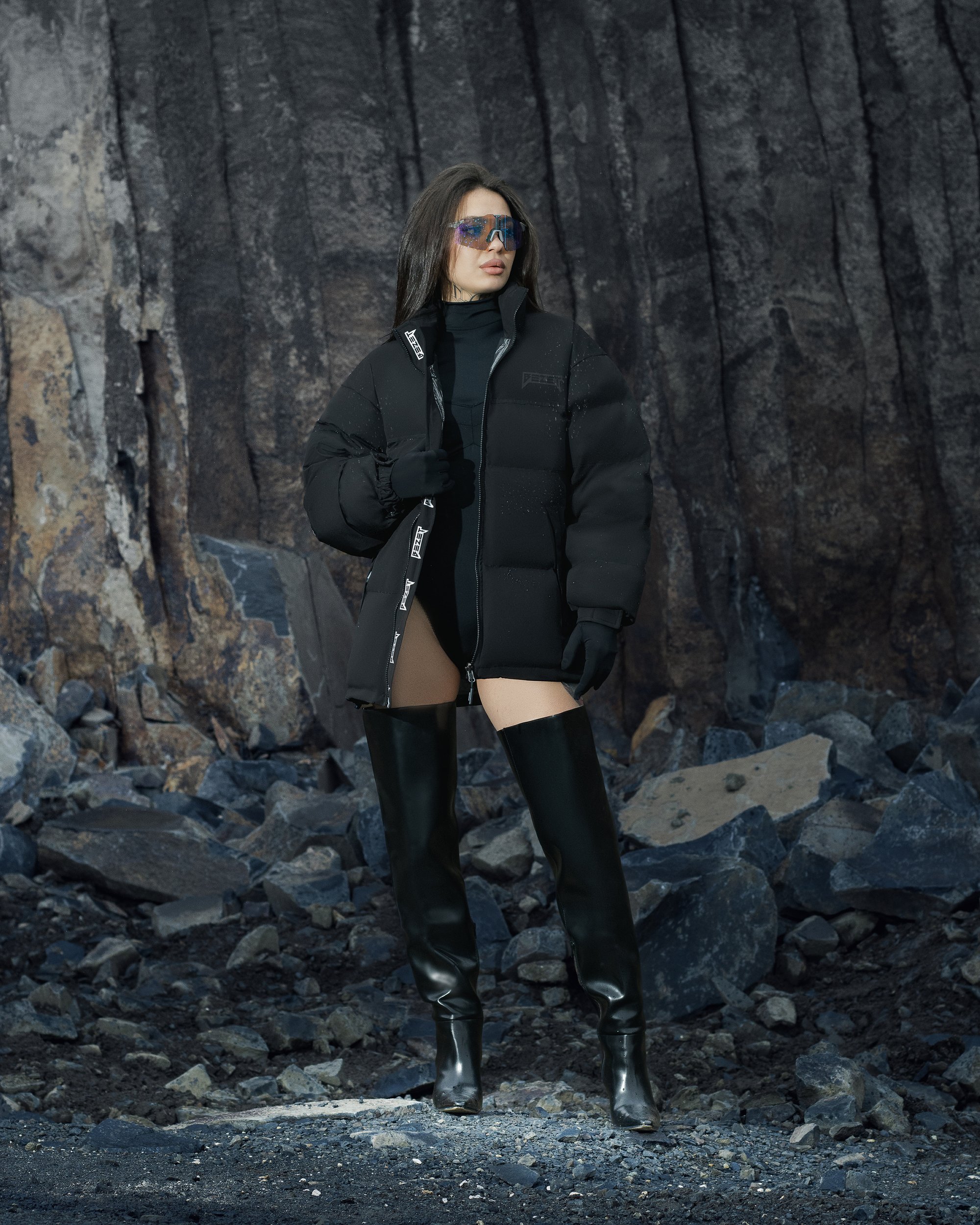 Куртка зимова жіноча BEZET Nord чорний - Фото 6