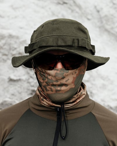 Панама BEZET Rasta хакі - Фото 2
