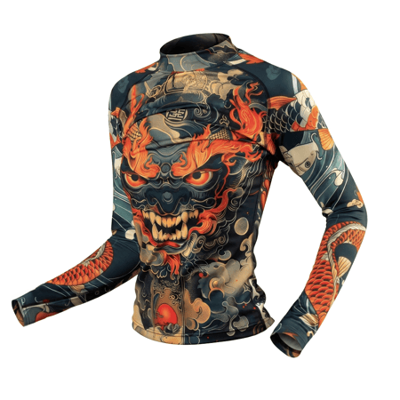 Жіночий Рашгард GIG. Irezumi GIG MILITARY