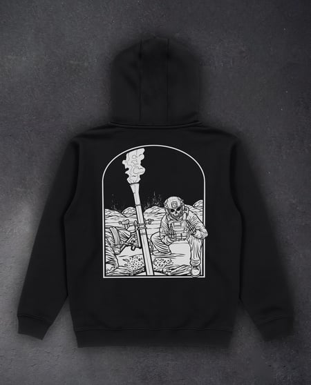 Худі на флісі / без флісу "Tough Mortarman" We feel