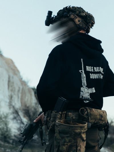 Худі BEZET Commando чорний - Фото 6