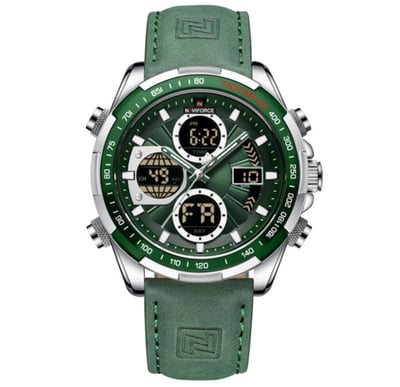 Чоловічий тактичний годинник Naviforce Fly Army Green Бест Тайм - Фото 2