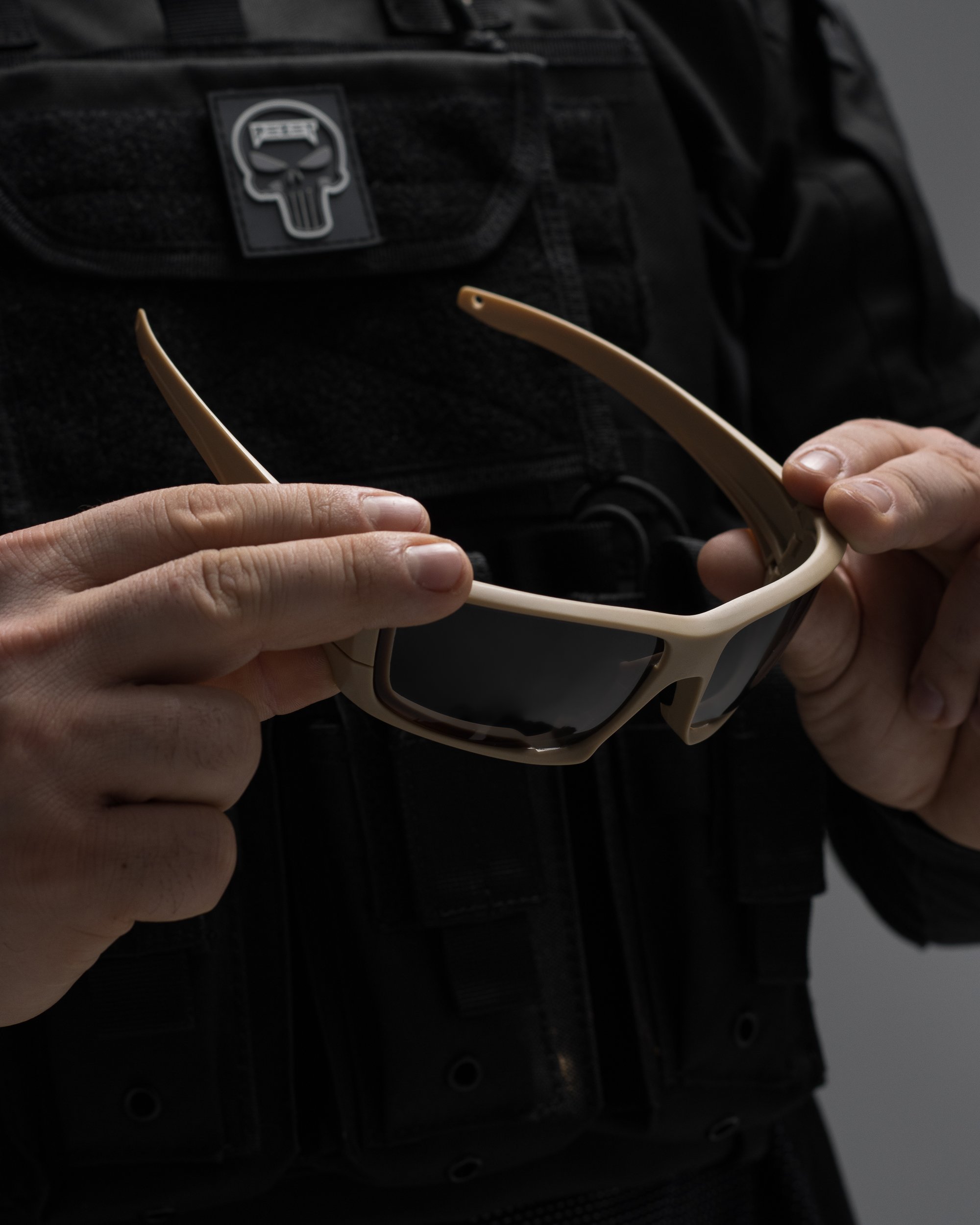 Окуляри тактичні BEZET Shadow пісочний - Фото 20