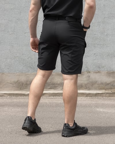 Шорти карго тактичні BEZET Байрактар чорний - Фото 5