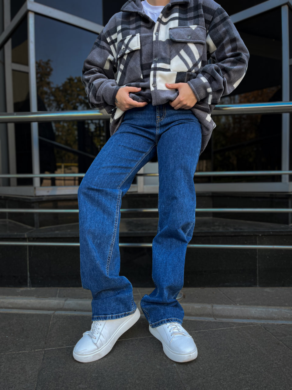 Джинси жіночі Reload - Flared, синій