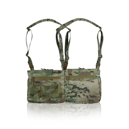 Тактическая смарт-сумка через плечо «Tactic city bag» Cordura original USA — Мультикам KIBORG