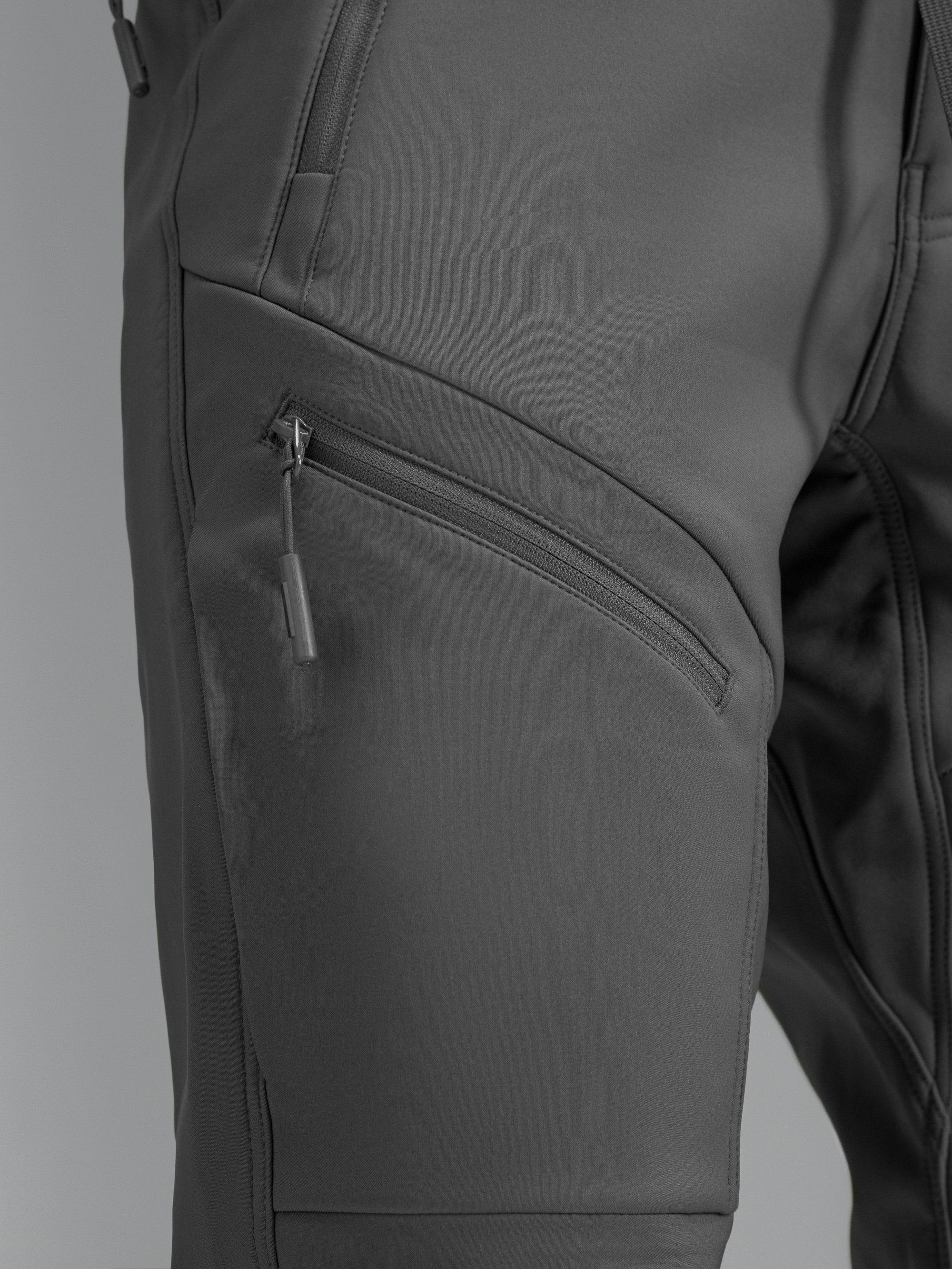 Брюки карго тактичні жіночі Softshell BEZET Techwear сірий - Фото 23