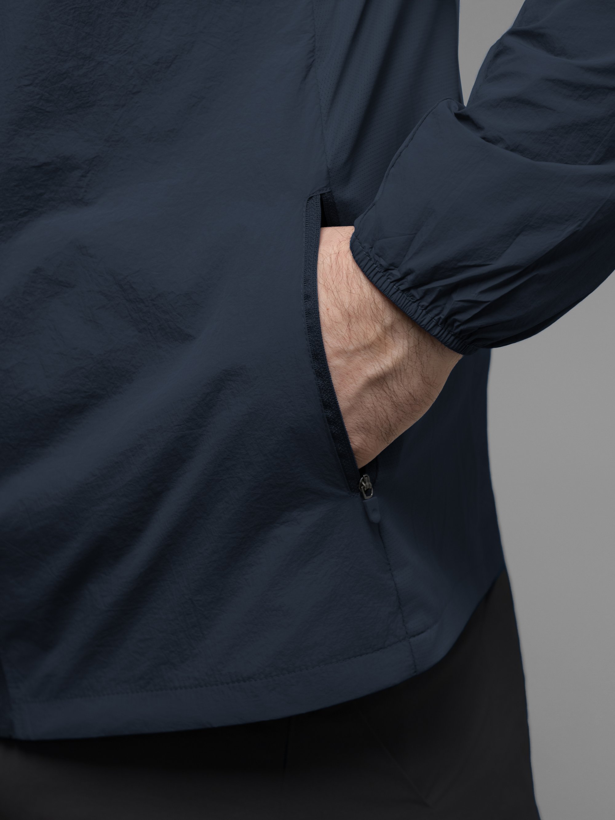 Куртка вітрівка BEZET Solguard UV 100 синій - Фото 25