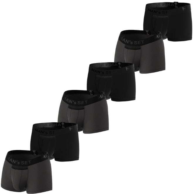 Комплект трусів Anatomic Classic Light, Black Series, 6шт MansSet