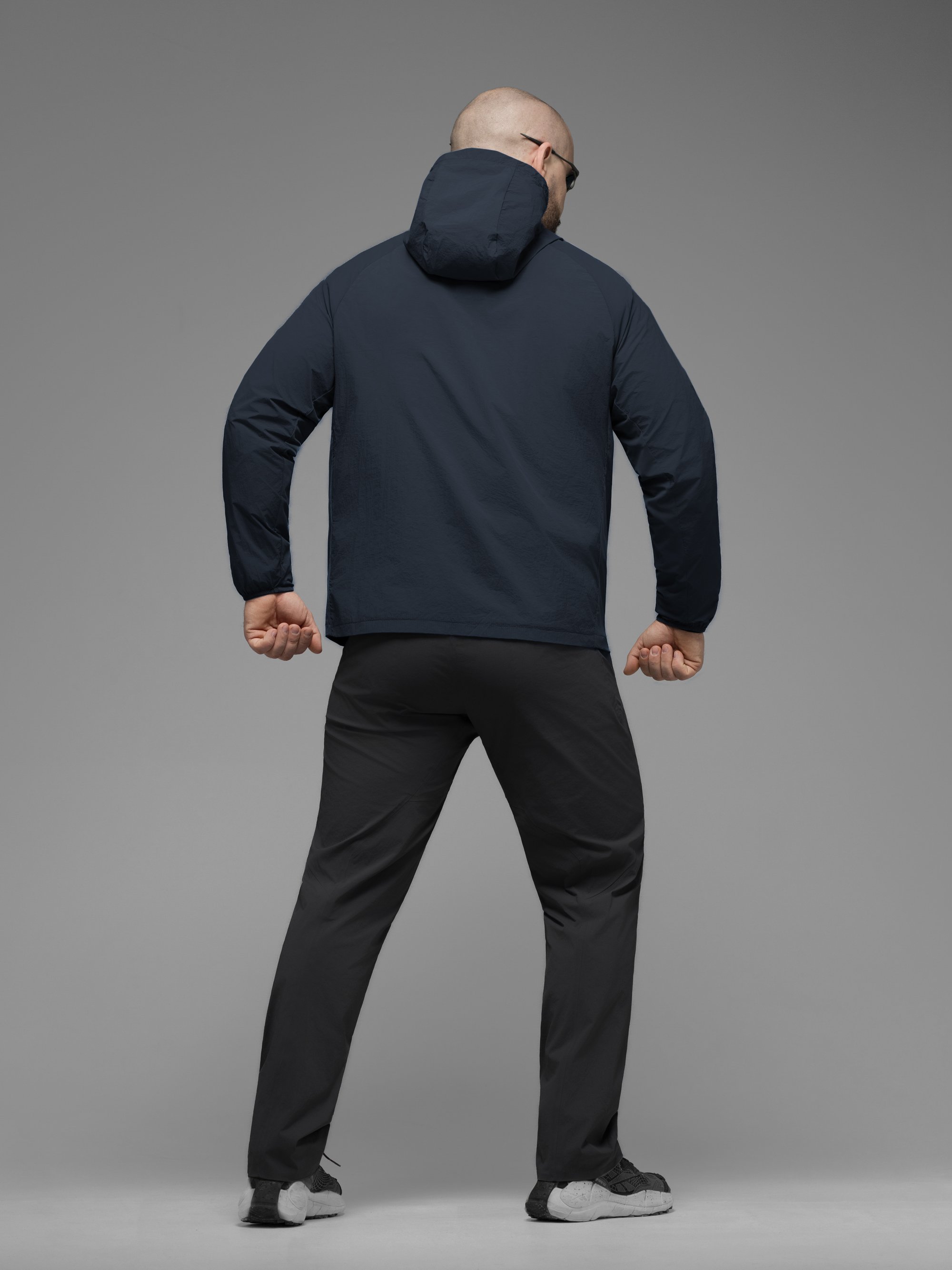 Куртка вітрівка BEZET Solguard UV 100 синій - Фото 36