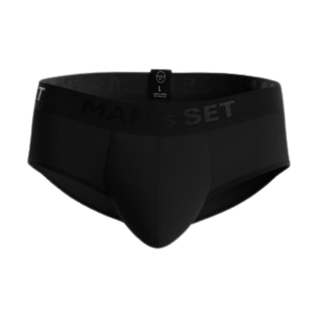 Чоловічі анатомічні бріфи з бавовни, Anatomic Briefs Black Series, чорний MansSet