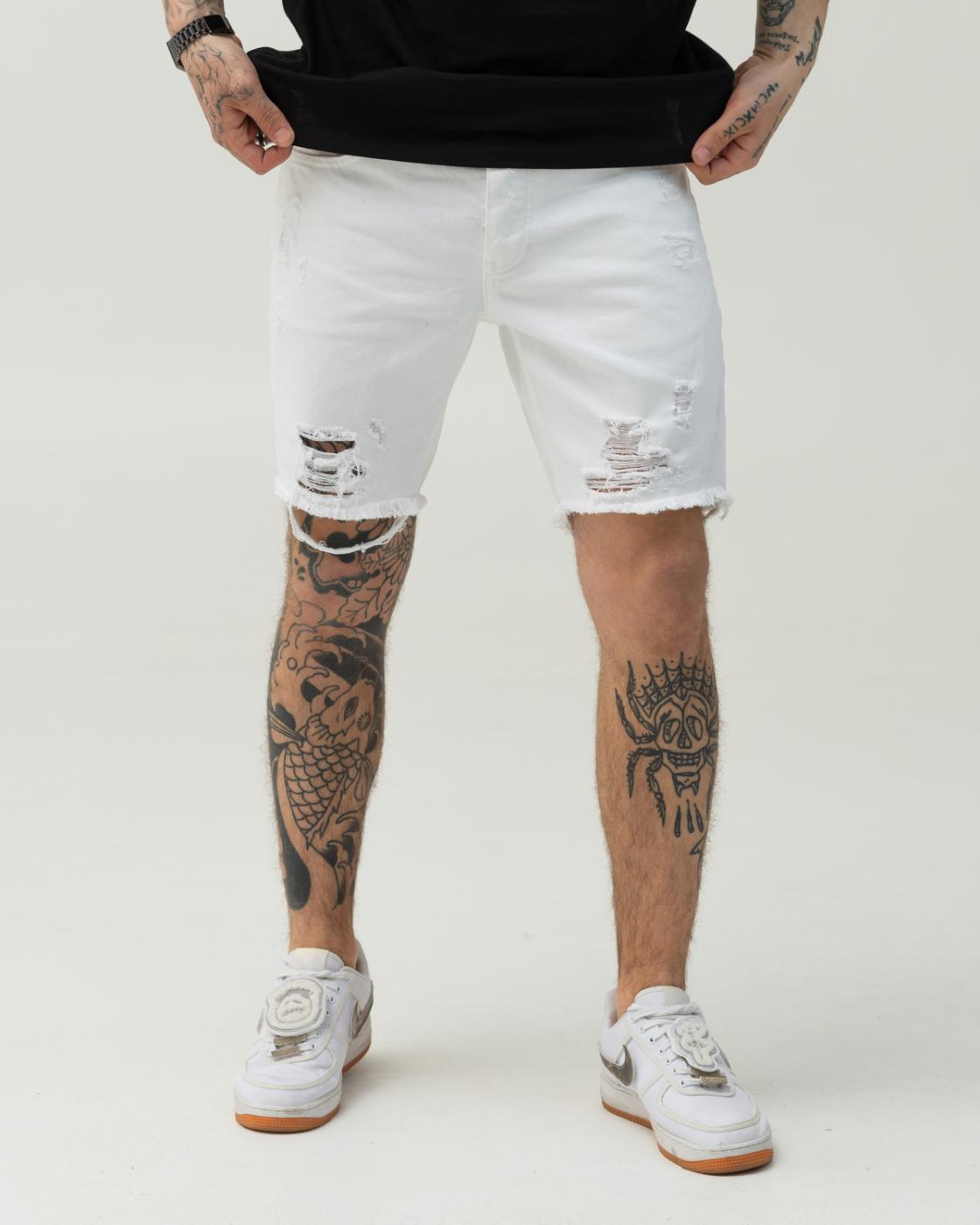 Стильні джинсові шорти BEZET білі