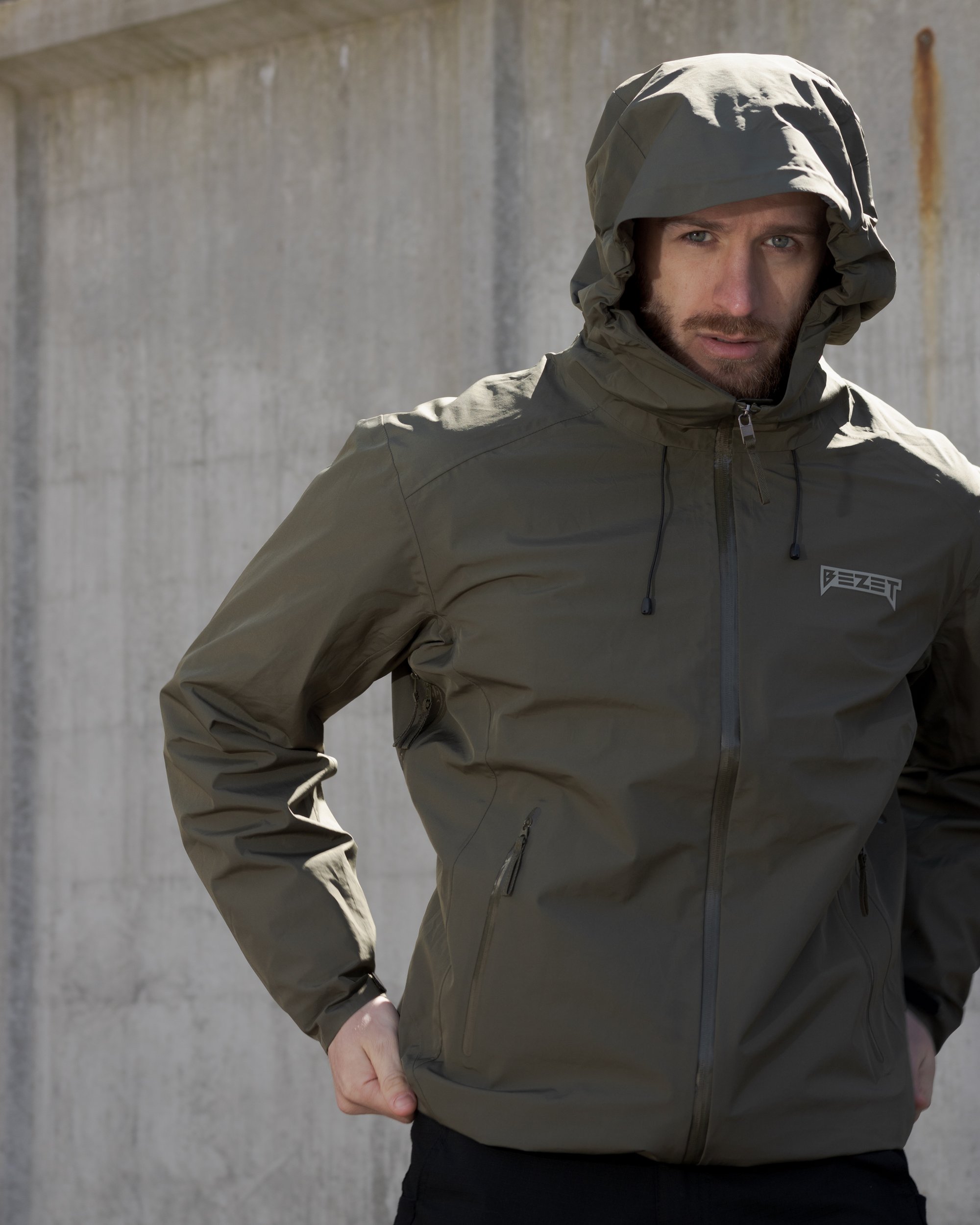 Куртка вітрівка BEZET ShieldTech хакі - Фото 48