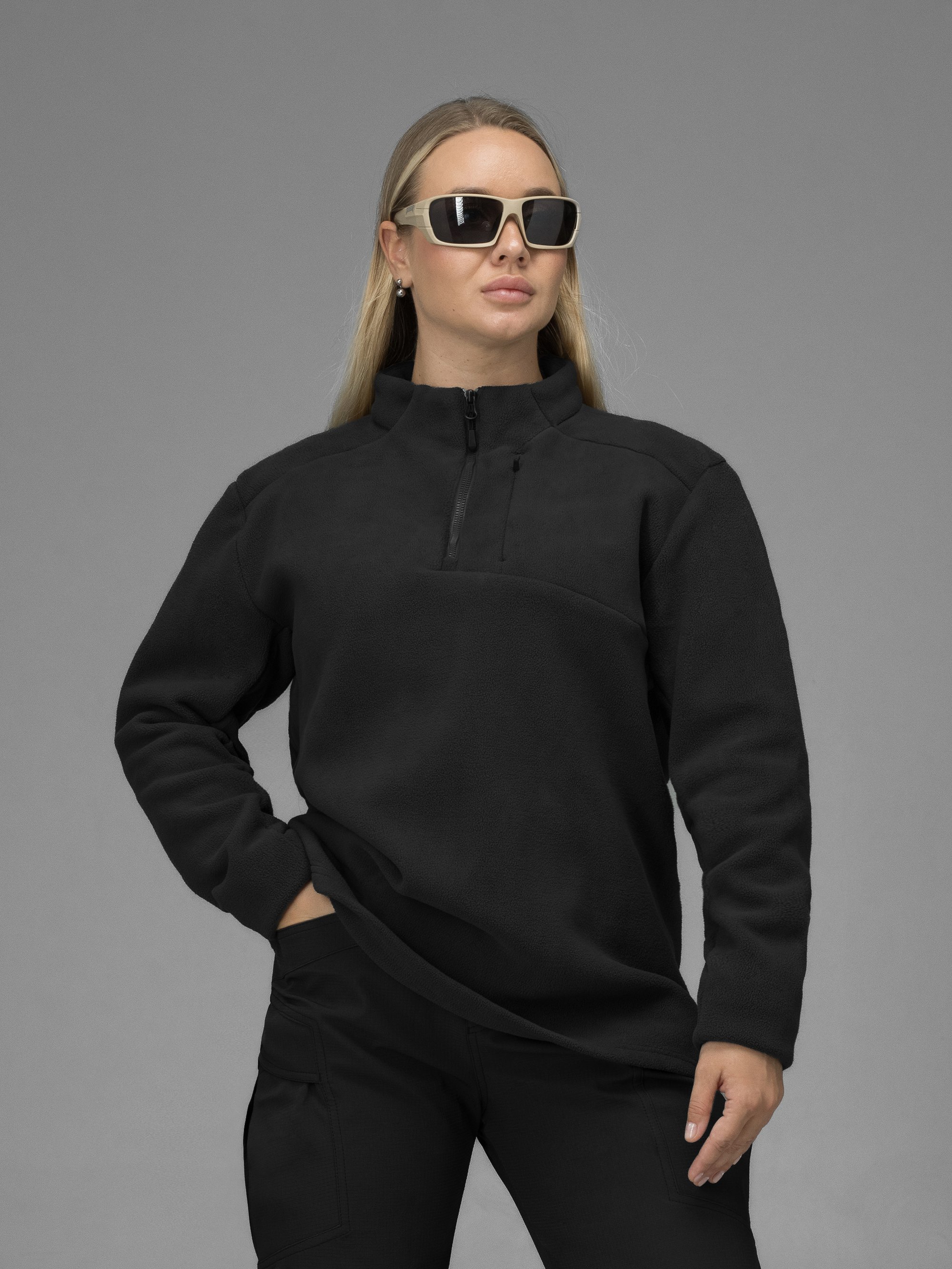 Кофта флісова жіноча BEZET Frostline чорний