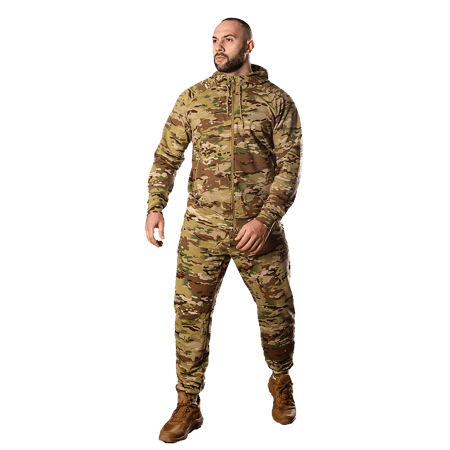 Спортивний костюм Camotec Basic Zip 2.0 Ribana Мультикам KOMBAT