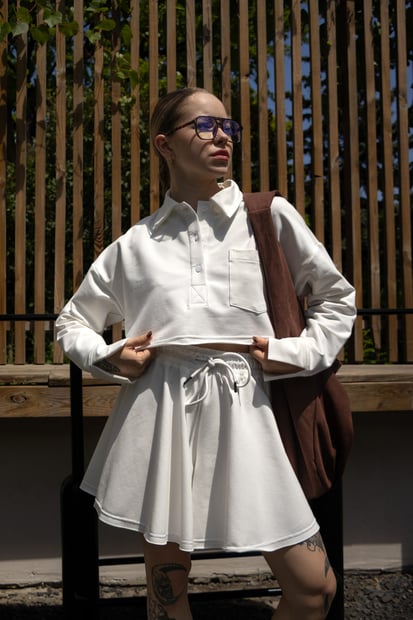 Костюм жіночий Reload - Vein, молочний