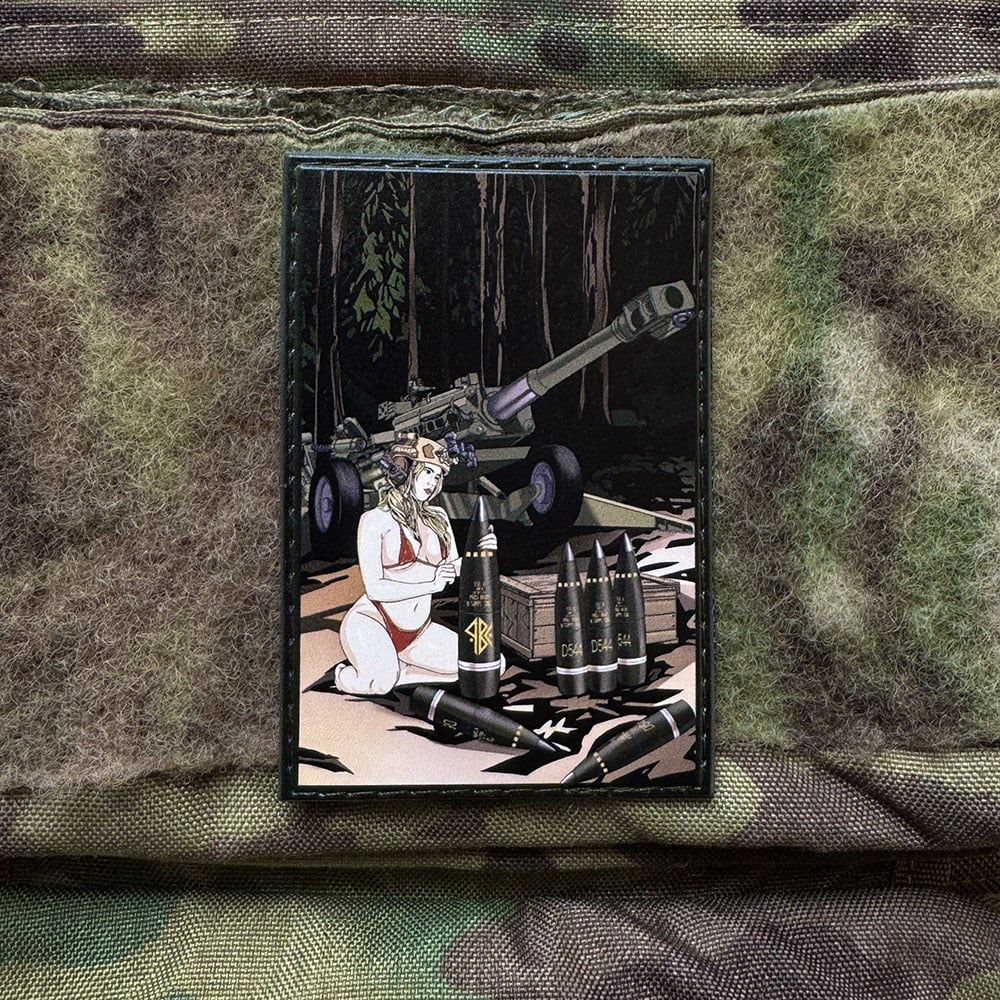 ПВХ патч "Pin Up Артилерія" Paracord By Cat