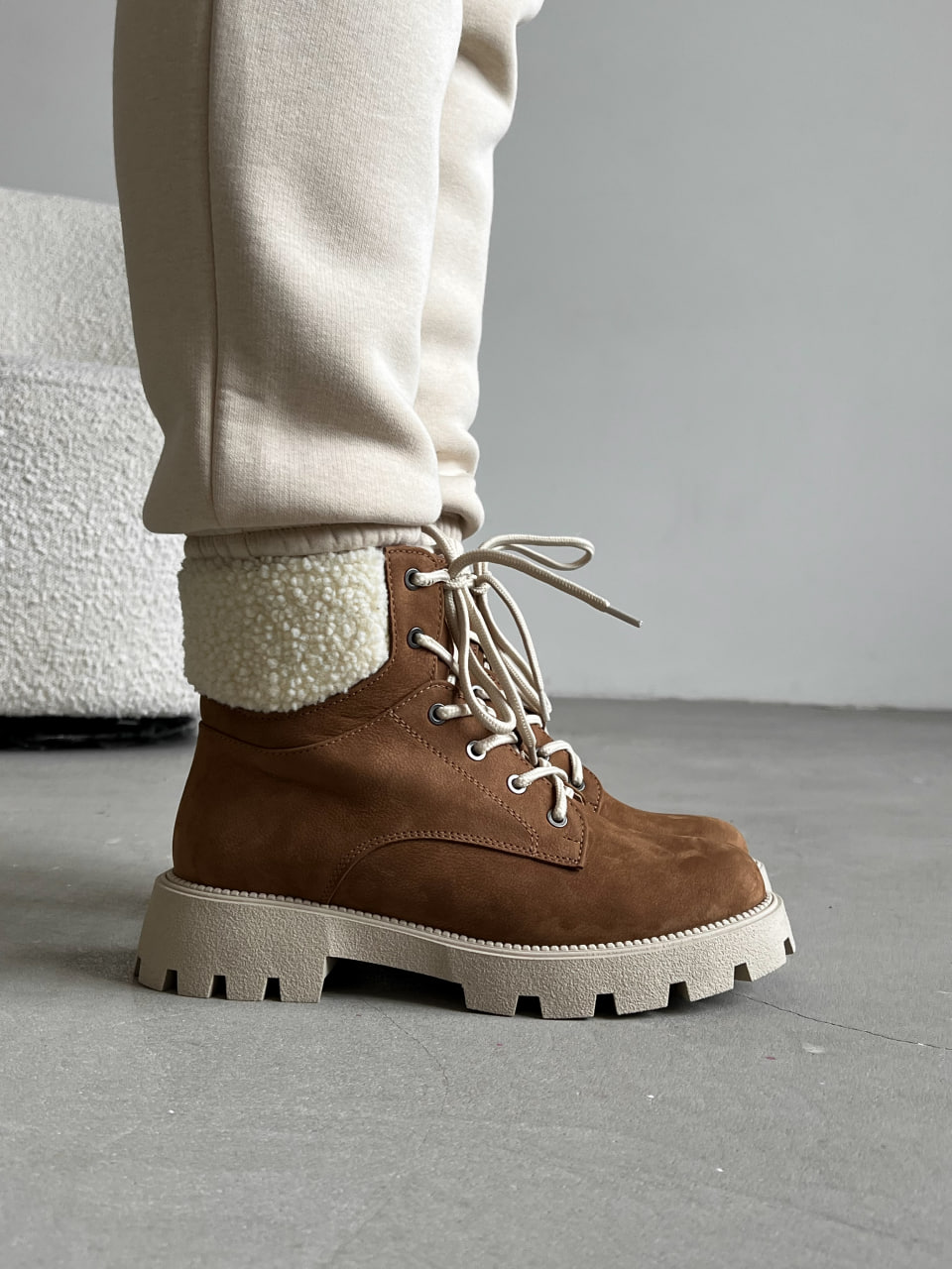 Ботинки женские зимние Reload - Rito, коричневый