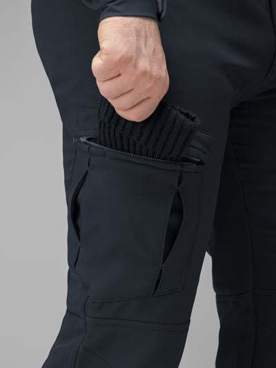 Зимові штани карго тактичні Softshell BEZET Ешелон синій - Фото 23