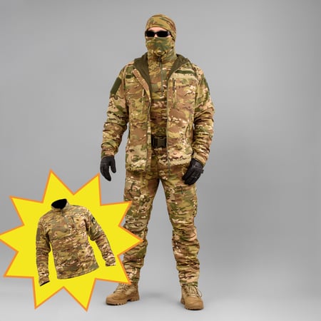 Комплект мілітарі "TRAVEL DEFENCE" 3 в 1 MULTICAM Armoline