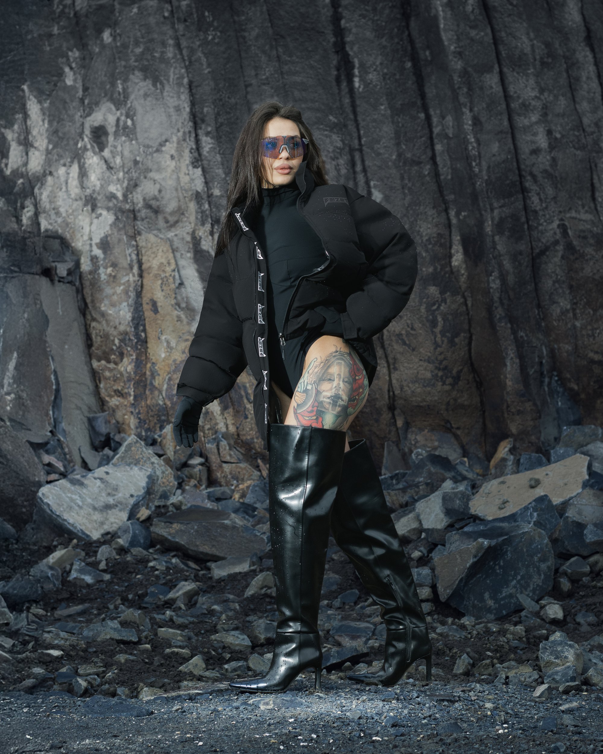 Куртка зимова жіноча BEZET Nord чорний - Фото 5