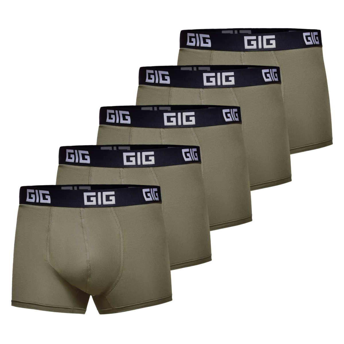 Комплект трусів Dynamic. Колір Ranger Green, 5 шт GIG MILITARY