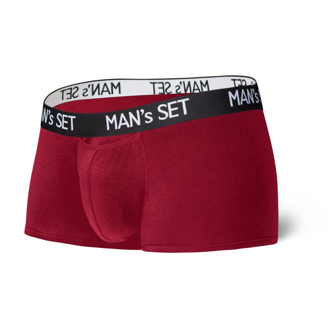 Чоловічі труси анатомічні з бавовни, Modern, бордовий MansSet