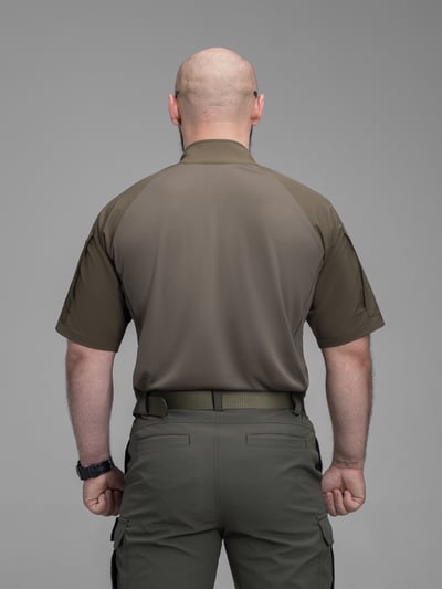 Футболка тактична бойова BEZET Combat хакі - Фото 10