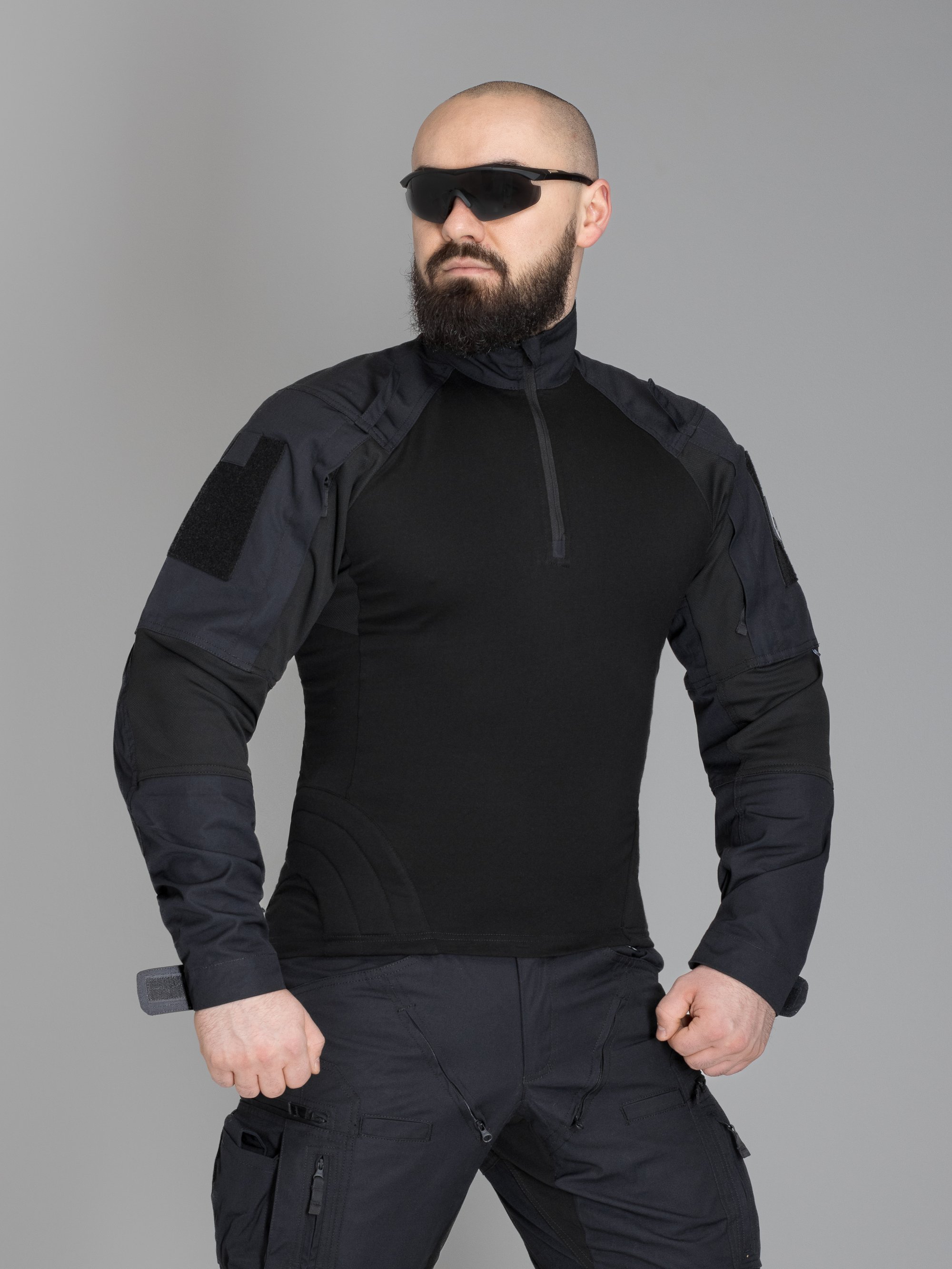 Сорочка бойова BEZET Штурм чорний - Фото 10