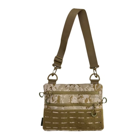 Тактична чоловіча сумка через плече RoKit AOR1 M із MOLLE та панеллю велкро