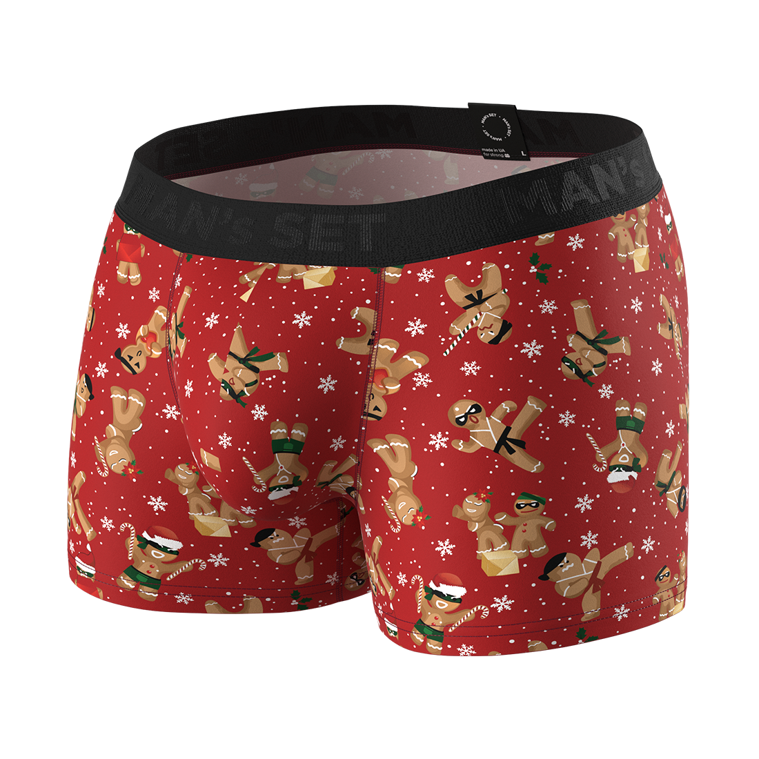 Чоловічі анатомічні боксери Intimate 2.1 Black Series, Gingerman MansSet