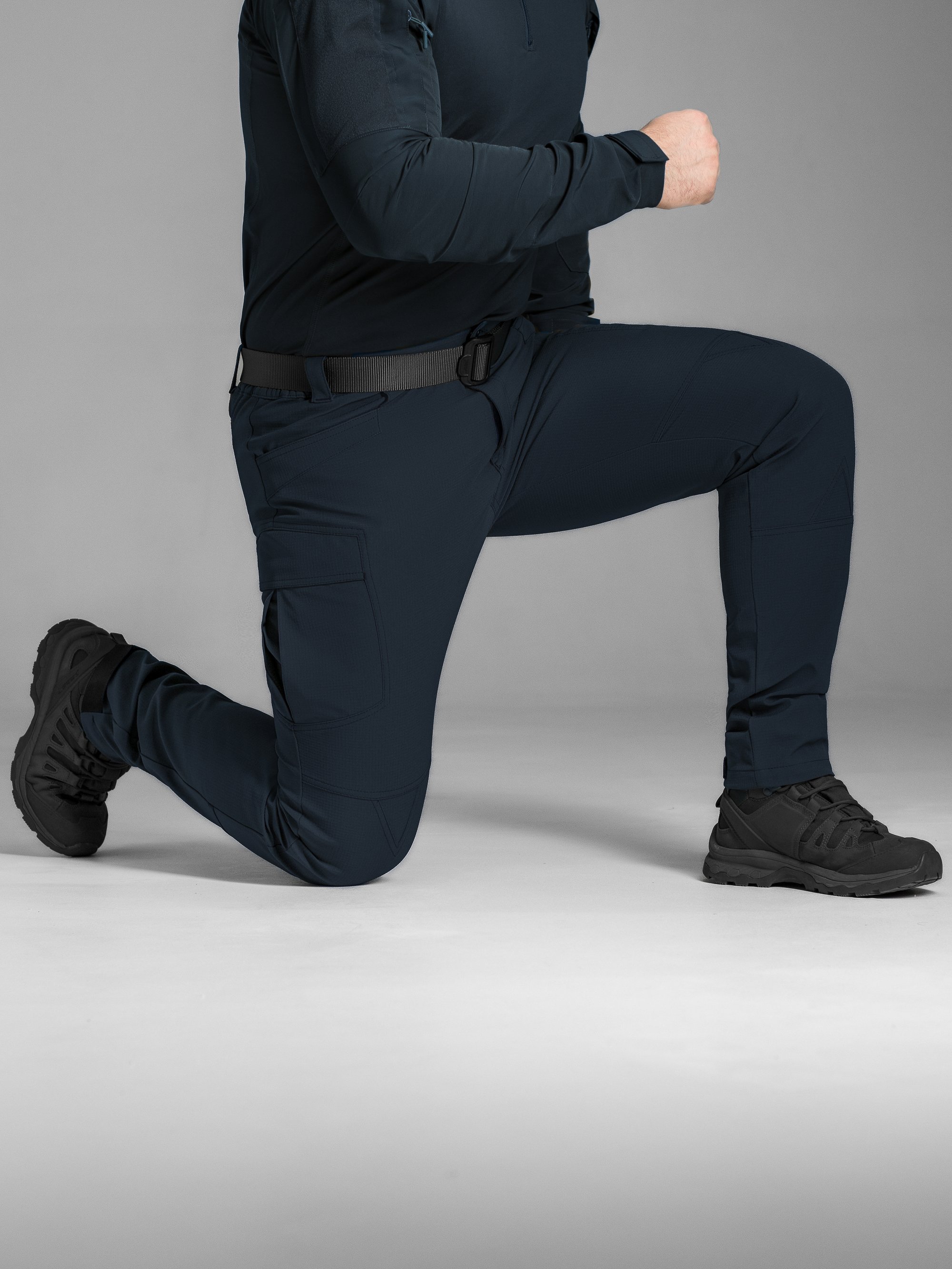 Брюки карго тактичні BEZET Капелан синій - Фото 10