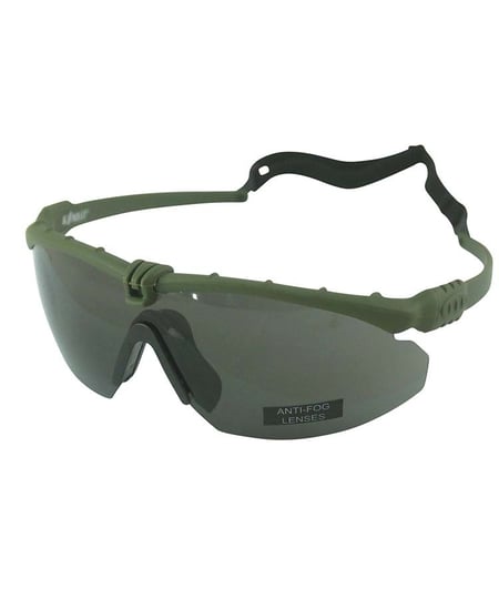 Окуляри тактичні KOMBAT UK Ranger Glasses Smoke Lenses оливковий KOMBAT