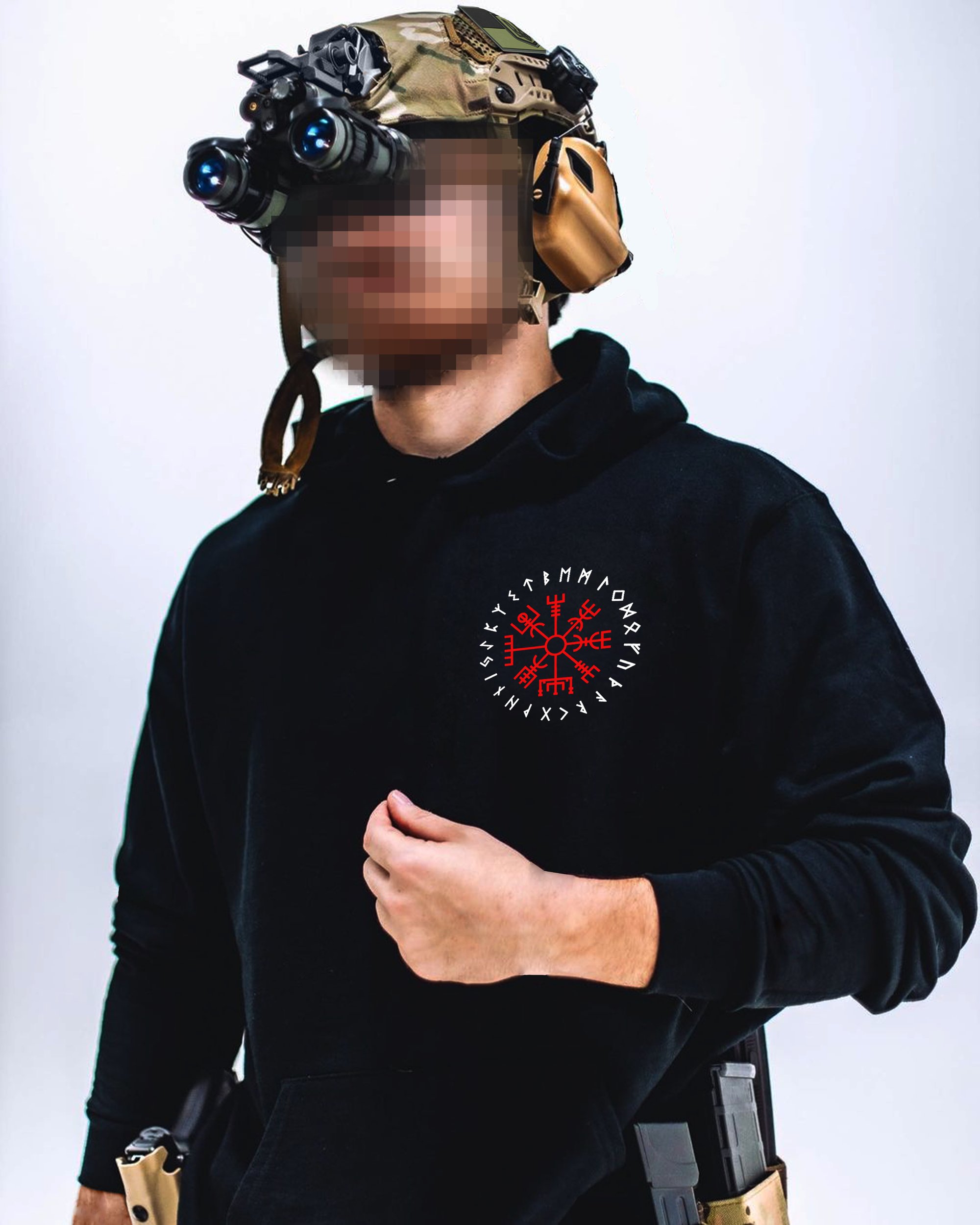 Худі утеплене Agyshjalm 06 чорне