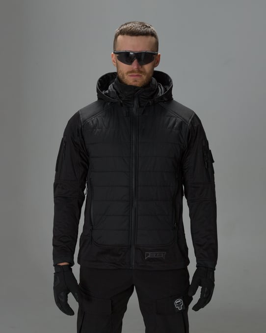 Куртка тактична BEZET Phantom чорний - Фото 6