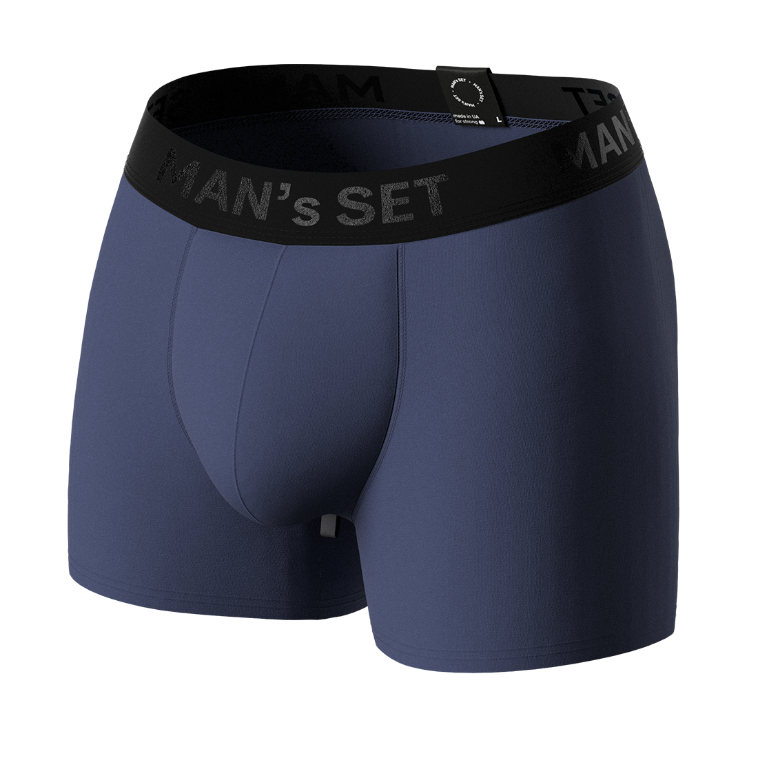 Чоловічі анатомічні боксери Intimate 2.0 Black Series Micromodal, графітовий MansSet